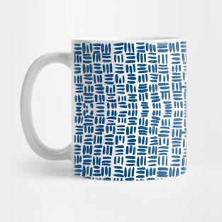 STRIPES PATTERN BLUE Mug